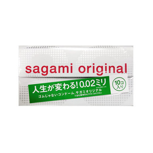 Sagami Original 0.02 - 10 шт Полиуретановые презервативы 0.02 мм